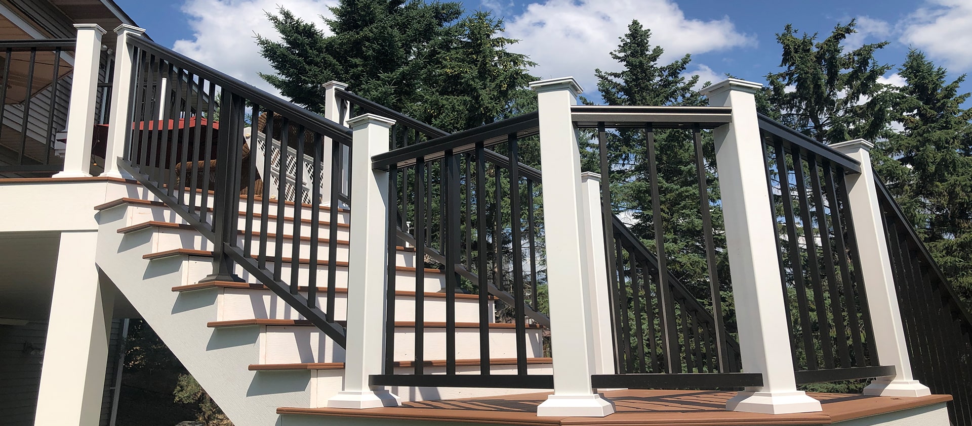 easy to install aluminum railing